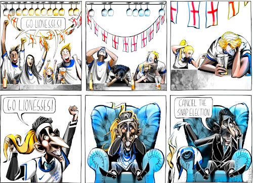 Reality cup final cartoon