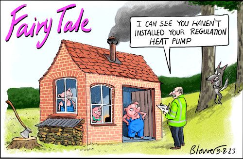 Heat pump cartoon