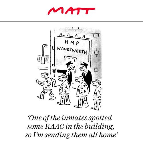 Wandsworth gaol cartoon