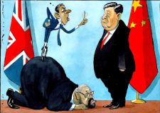 Sunak China cartoon