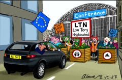 Sunak conference cartoon