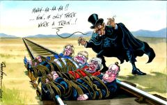 Sunak railway cartoon