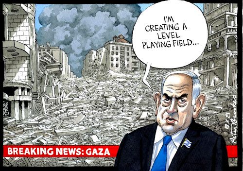 Gaza cartoon