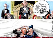 Chuck v Harry cartoon