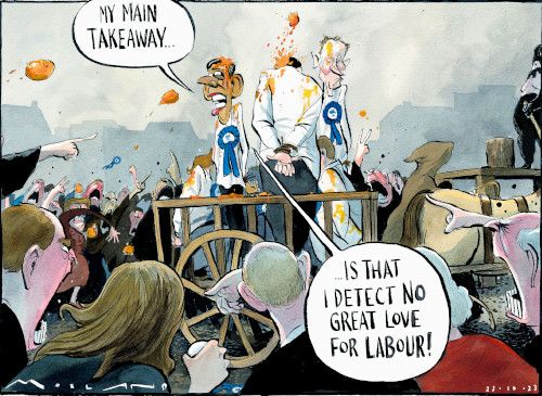 Sunak by election cartoon 02