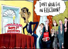 Sunak anniversary cartoon