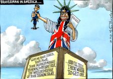 Refugee cartoon