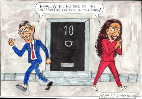 Reshuffle cartoon