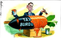 Tax cut cartoon 04