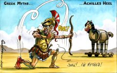 Greek Myth cartoon