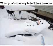 Snowman cartoon