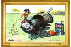 Sunak stuffed cartoon