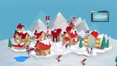 NASA/Norad Santa tracker photo