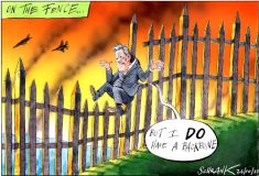 Fence cartoon