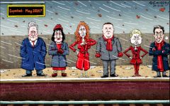 Election date cartoon