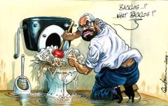Cleverly cartoon