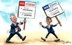 Election cartoon
