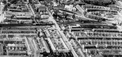 Railway station and sidings 1963