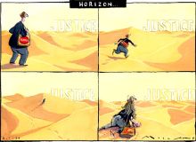 Horizon mirage cartoon