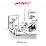 Boeing door cartoon
