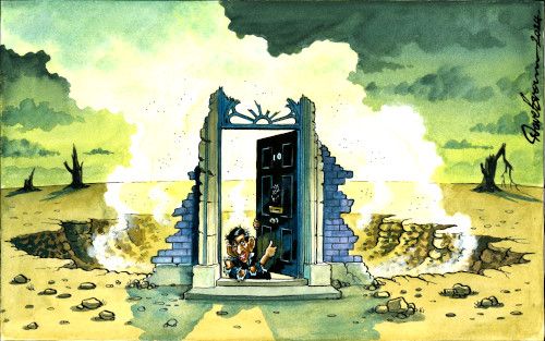 Rwanda Plan cartoon