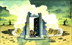 Rwanda Plan cartoon