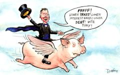 Hunt promises cartoon