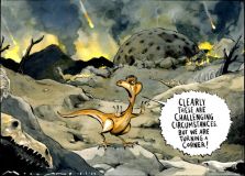 Sunak extinction cartoon