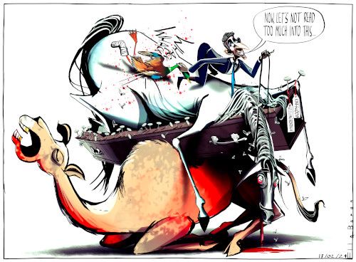 Camel's back cartoon