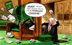 Speaker cartoon