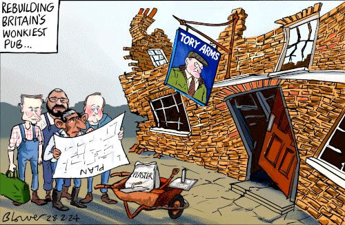 Sunak rebuild cartoon