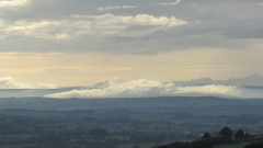 Strange clouds in the West