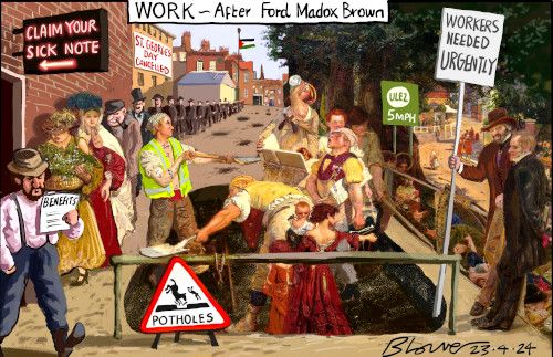 Sick note cartoon