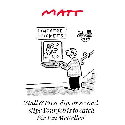 Theatre cartoon