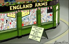 Euro cup cartoon