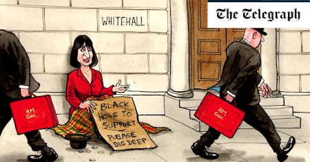 Black hole cartoon