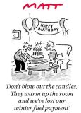 Matt candle cartoon