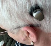 Margaret's new bionic hearing aid