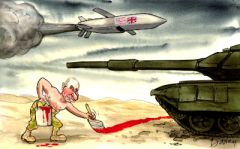 Putin defence cartoon