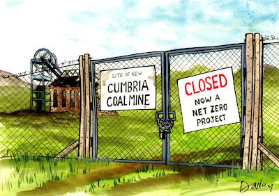 Cumbria coal cartoon