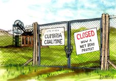 Cumbria coal cartoon