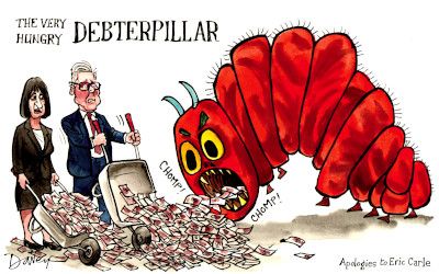debt cartoon