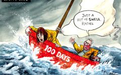 100 days cartoon