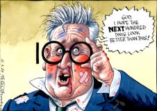 Starmer 100 days cartoon