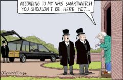 Smartwatch cartoon