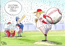 Fascism cartoon