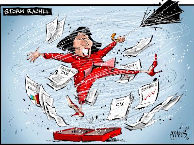 Rachel cartoon