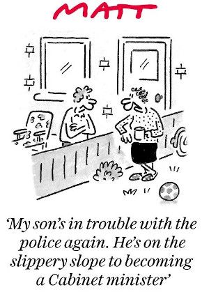 Minister cartoon