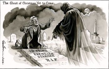 Scrooge Starmer Cartoon
