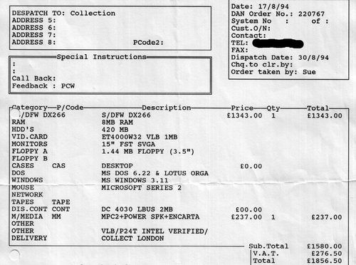 DAN Technology PC bought 1994